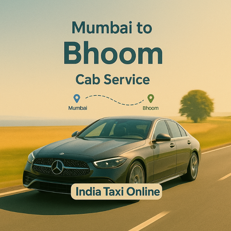 Mumbai to Bhoom Cab Service Mumbai to Bhoom Cab Service
