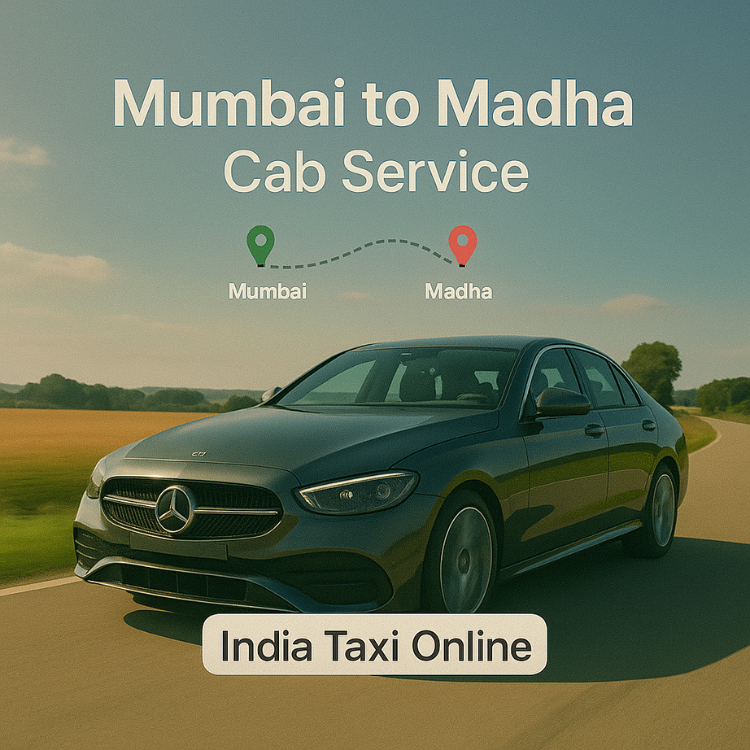Mumbai to Madha Cab Service Mumbai to Madha Cab Service